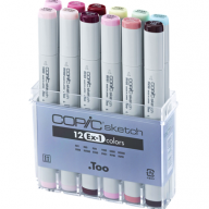 Copic Sketch EX-1 12 набор маркеров с кистью в кейсе - Copic Sketch EX-1 12 набор маркеров с кистью в кейсе Копик Скетч купить в официальном магазине Copic.Club   с доставкой по РФ и всему миру