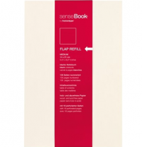 Блок бумаги сменный для блокнотов SenseBook Flap L клетка А4