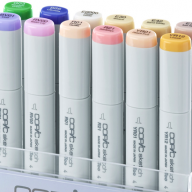 Copic Sketch EX-3 12 набор маркеров с кистью в кейсе - Copic Sketch EX-3 12 набор маркеров с кистью в кейсе Копик Скетч маркеры 12 цветов купить в официальном магазине Copic.Club   с доставкой по РФ и всему миру