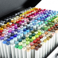 Copic Sketch Full Set 358 набор маркеров с кистью в фирменном чемодане, вся палитра - Copic Sketch Full Set 358 набор маркеров с кистью в фирменном чемодане, вся палитра купить в официальном магазине Copic.Club (Копик Клуб) с доставкой по РФ и всему миру