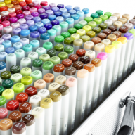 Copic Sketch Full Set 358 набор маркеров с кистью в фирменном чемодане, вся палитра - Copic Sketch Full Set 358 набор маркеров с кистью в фирменном чемодане, вся палитра купить в официальном магазине Copic.Club (Копик Клуб) с доставкой по РФ и всему миру