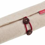 Пенал свиток для 18 маркеров Copic SenseBag тканевый бежевый - Пенал свиток для 18 предметов Copic SenseBag бежевый тканевый купить в магазине маркеров Copic.Club с доставкой по всему миру