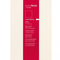 Блок бумаги сменный для блокнотов SenseBook Flap S клетка А6 - Сменный блок бумаги для блокнотов SenseBook Flap S клетка купить в магазине Copic.Club с доставкой