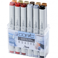 Copic Classic 12 Architecture набор маркеров в кейсе, архитектурные цвета - Copic Classic 12 Architecture набор маркеров в кейсе, архитектурные цвета купить в официальном магазине Копик Клаб / Copic Club с доставкой по РФ и всему миру
