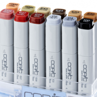 Copic Classic 12 Architecture набор маркеров в кейсе, архитектурные цвета - Copic Classic 12 Architecture набор маркеров в кейсе, архитектурные цвета купить в официальном магазине Копик Клаб / Copic Club с доставкой по РФ и всему миру