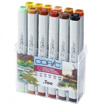 Copic Classic 12 Autumn набор маркеров в кейсе, осенние цвета