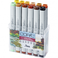 Copic Classic 12 Autumn набор маркеров в кейсе, осенние цвета - Copic Classic 12 Autumn набор маркеров в кейсе, осенние цвета купить в официальном магазине Копик Клаб / Copic Club с доставкой по РФ и всему миру