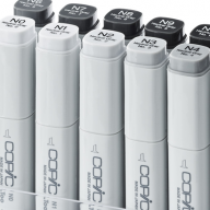 Copic Classic 12 Neutral Gray набор маркеров в кейсе, нейтральные цвета - Copic Classic 12 Neutral Gray набор маркеров в кейсе, нейтральные цвета купить в официальном магазине Копик Клаб / Copic Club с доставкой по РФ и всему миру