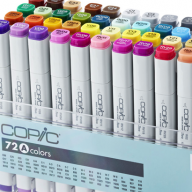 Copic Classic 72 Set A набор маркеров в кейсе, вариант А - Copic Classic 72 Set A набор маркеров в кейсе, вариант А купить в фирменном магазине Copic.Club (Копик Клаб) с доставкой по РФ и всему миру