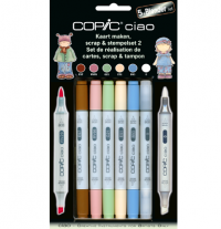Copic Ciao 6 Scrap №2 Скрапбукинг набор маркеров