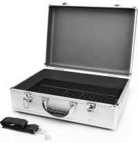 Чемодан для 358 маркеров Copic Case серебристый