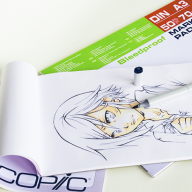 Блок бумаги Transotype Bleedproof Marker Pad A2 50 листов (70 г/м) - Блок бумаги Transotype Bleedproof Marker Pad A2 50 листов (70 г/м)