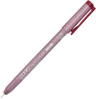 Капиллярный линер Copic Multiliner винный