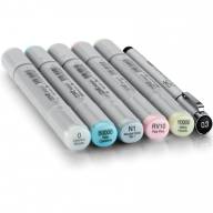 Copic Sketch 6 Blending Basics набор маркеров с кистью - Copic Sketch 6 Blending Basics набор маркеров с кистью