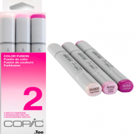 Copic Sketch 3 Color Fusion 2 набор розовых маркеров - Copic Sketch 3 Color Fusion 2 набор розовых маркеров