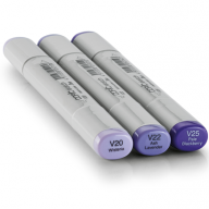 Copic Sketch 3 Color Fusion 1 набор фиолетовых маркеров - Copic Sketch 3 Color Fusion 1 набор фиолетовых маркеров