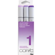 Copic Sketch 3 Color Fusion 1 набор фиолетовых маркеров - Copic Sketch 3 Color Fusion 1 набор фиолетовых маркеров