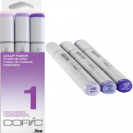 Copic Sketch 3 Color Fusion 1 набор фиолетовых маркеров - Copic Sketch 3 Color Fusion 1 набор фиолетовых маркеров