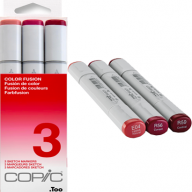 Copic Sketch 3 Color Fusion 3 набор красных маркеров - Copic Sketch 3 Color Fusion 3 набор красных маркеров