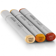 Copic Sketch 3 Color Fusion 4 набор жёлтых маркеров - Copic Sketch 3 Color Fusion 4 набор жёлтых маркеров