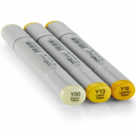 Copic Sketch 3 Color Fusion 5 набор жёлтых маркеров - Copic Sketch 3 Color Fusion 5 набор жёлтых маркеров