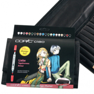 Copic Ciao 20 Love набор маркеров с кистью в пенале, романтические цвета - Copic Ciao 20 Love набор маркеров с кистью в пенале, романтические цвета