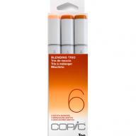 Copic Sketch 3 Color Fusion 6 набор рыжих маркеров - Copic Sketch 3 Color Fusion 6 набор рыжих маркеров