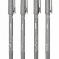 Набор капиллярных линеров Copic Multiliner 4 штуки серый теплый (перо 0.05 - 0.5 мм) - Набор капиллярных линеров Copic Multiliner 4 штуки серый теплый (0.05 - 0.5 мм) купить в магазине для художников Copic.Club с доставкой по всему миру