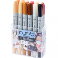 Copic Ciao 12 Skin набор маркеров с кистью в кейсе, телесные цвета - Copic Ciao 12 Skin набор маркеров с кистью в кейсе, телесные цвета