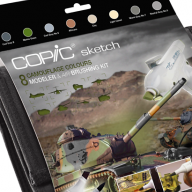 Набор маркеров Copic Sketch Camouflage 9 камуфляжных оттенков для скетчей - Набор маркеров Copic Sketch "Camouflage" 9 камуфляжных оттенков для рисования скетчей в пенале купить в магазине маркеров Copic.Club с доставкой по РФ и СНГ