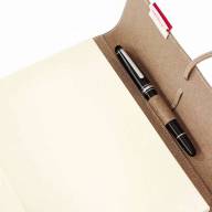 Блокнот SenseBook Flap S с кожаной обложкой клетка А6 80 гм - Блокнот SenseBook Flap S с кожаной обложкой клетка А6 / 80 гм купить в магазине Copic.Club с доставкой