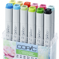 Copic Classic 12 Spring набор маркеров в кейсе, весенние цвета - Copic Classic 12 Spring набор маркеров в кейсе, весенние цвета купить в официальном магазине Копик Клаб / Copic Club с доставкой по РФ и всему миру