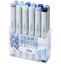 Copic Classic 12 Winter набор маркеров в кейсе, зимние цвета