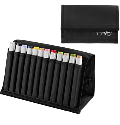 Copic Classic 12 штук набор маркеров в пенале