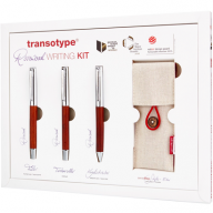Набор ручек Transotype Rosewood Writing Kit 3 ручки и пенал - Набор ручек Transotype Rosewood Writing Kit 3 разных ручки и пенал купить в магазине Copic.Club с доставкой по всему миру