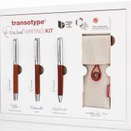 Набор ручек Transotype Rosewood Writing Kit 3 ручки и пенал - Набор ручек Transotype Rosewood Writing Kit 3 разных ручки и пенал купить в магазине Copic.Club с доставкой по всему миру